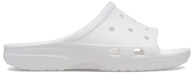 Crocs | Men | Classic Icon | Slides | White | 6