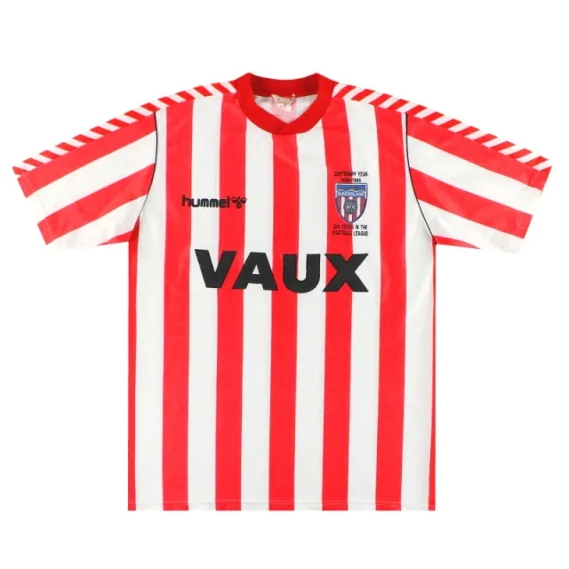 1988-91 Sunderland Hummel Centenary Home Shirt XL - Sunderland / Excellent / XL