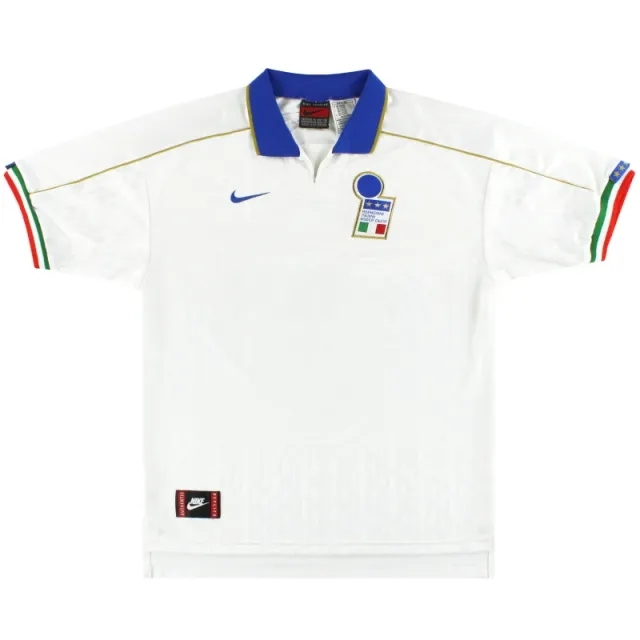 1994-95 Italy Nike Away Shirt M - Italy / Excellent / Medium