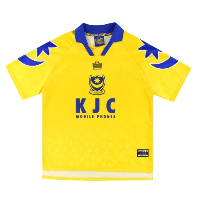 1997-99 Portsmouth Admiral Away Shirt *Mint* M - Portsmouth / Mint / Medium