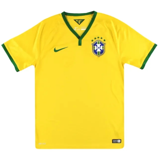 2014-15 Brazil Nike Home Shirt XXL - Brazil / Excellent / XXL