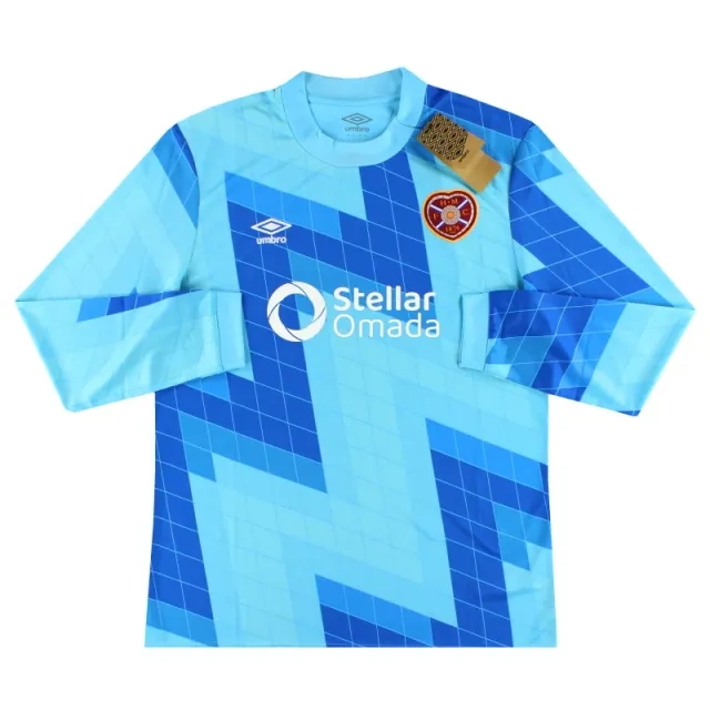 2024-25 Hearts Umbro Away Goalkeeper Shirt L/S *w/tags* XL - Hearts / w/tags / XL