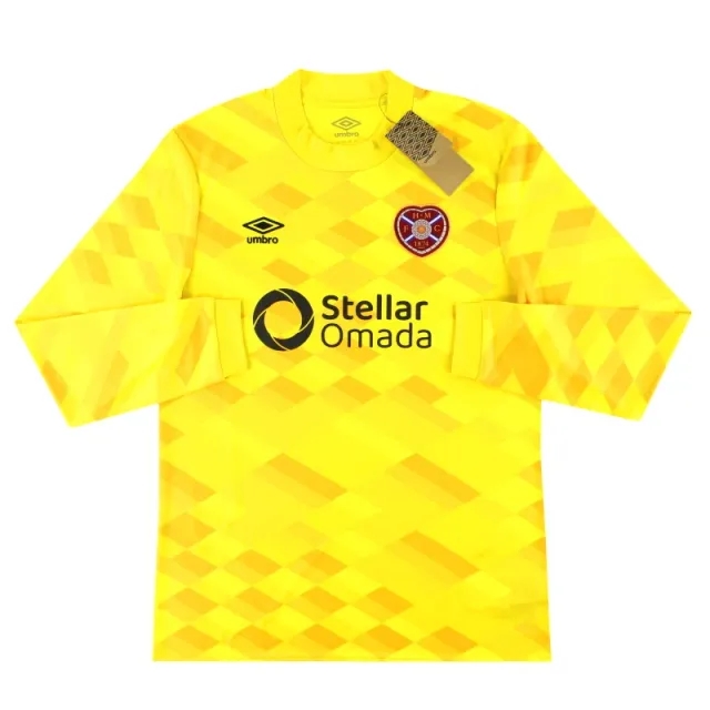 2024-25 Hearts Umbro Third Goalkeeper Shirt L/S *w/tags* L - Hearts / w/tags / Large