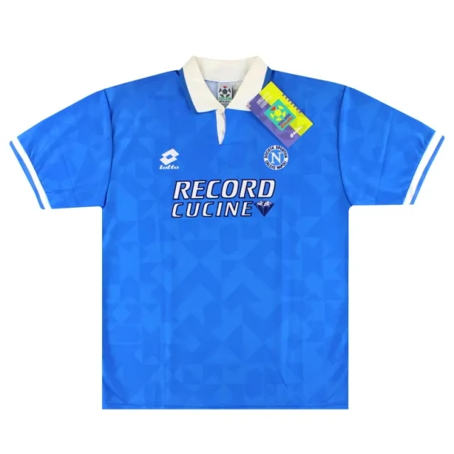 1994-96 Napoli Lotto Home Shirt *w/tags* XL - Napoli / w/tags / XL