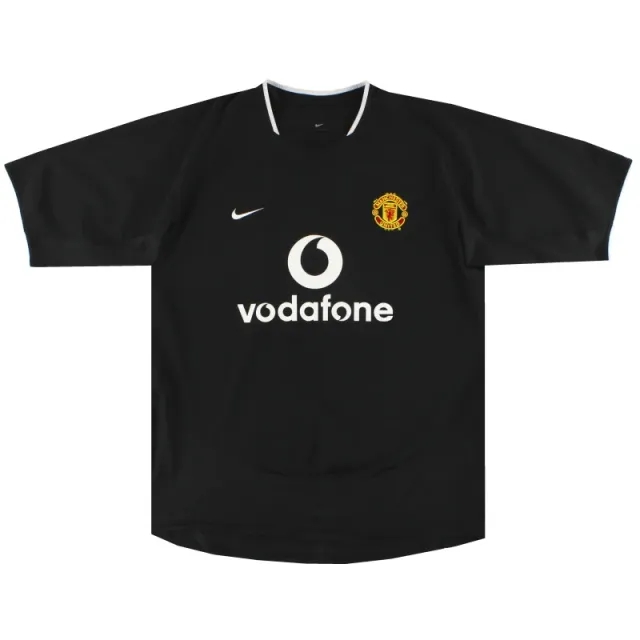 2003-05 Manchester United Nike Away Shirt *Mint* M - Manchester United / Mint / Medium