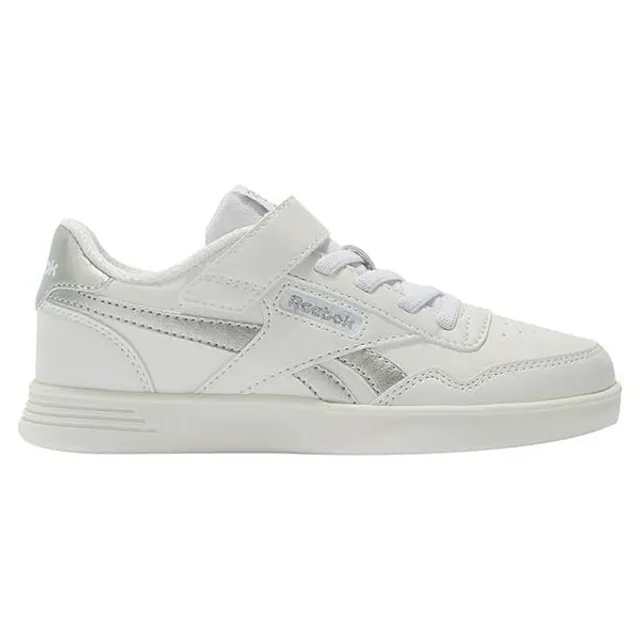 Reebok Court Advance Elastic & Top Strap Children Trainers