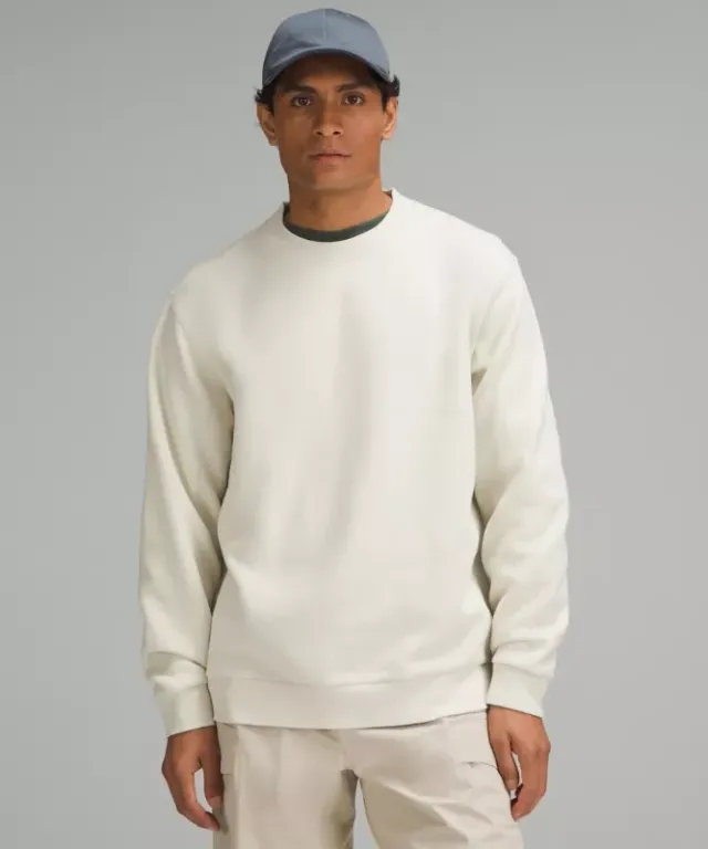 lululemon – Men's Steady State Crew Sweatshirt – Color White – Size L