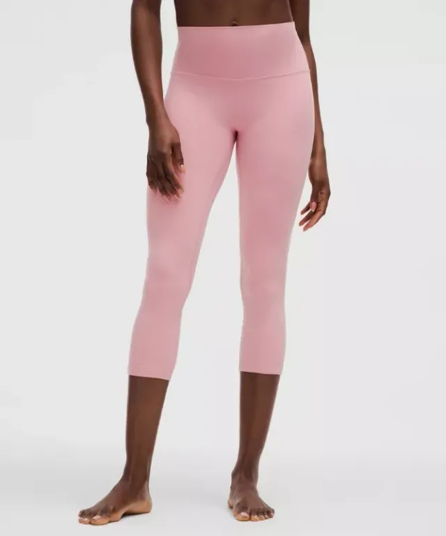lululemon – Women's Align High-Rise Crop Leggings – 23" – Color Pink – Size 0