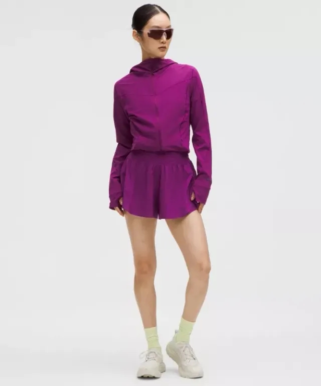 lululemon – Women's Mist Over Windbreaker Jacket – Color Purple – Size 0