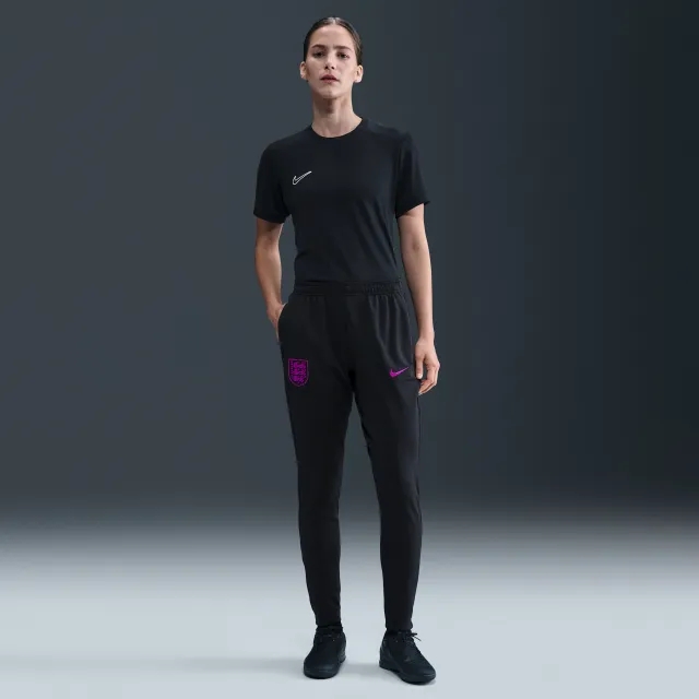 England Strike Women's Nike Dri-FIT Football Knit Pants - Black - Sustainable Materials