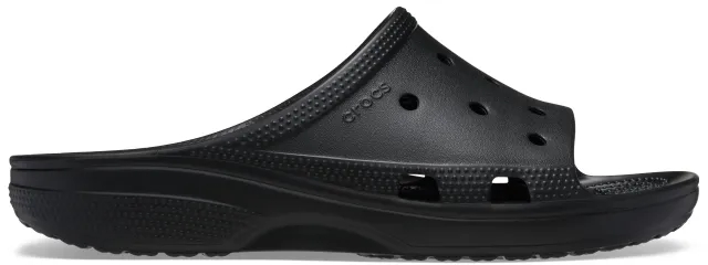 Crocs | Men | Classic Icon | Slides | Black | 6