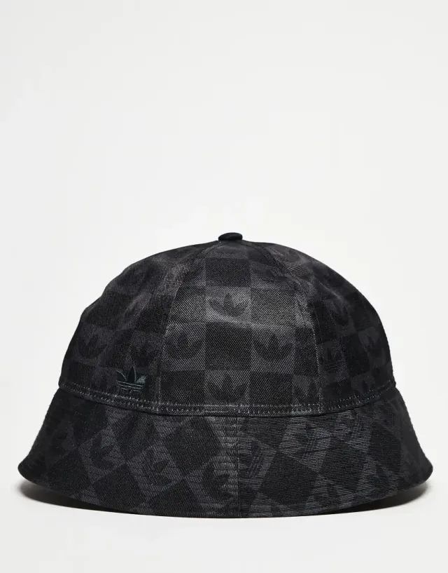 Adidas Monogram Bucket Hat Black M