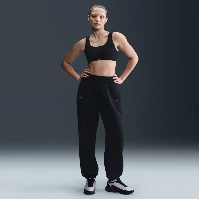 England Phoenix Fleece Women's Nike Football High-Waisted Oversized Pants - Black - Fleece > Phoenix Fleece