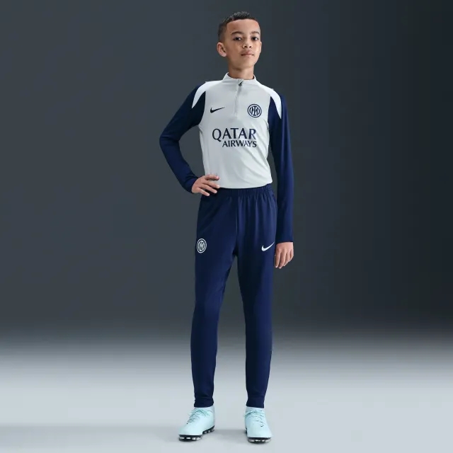 Inter Milan Strike Older Kids' Nike Dri-FIT Football Knit Pants - Blue - Sustainable Materials