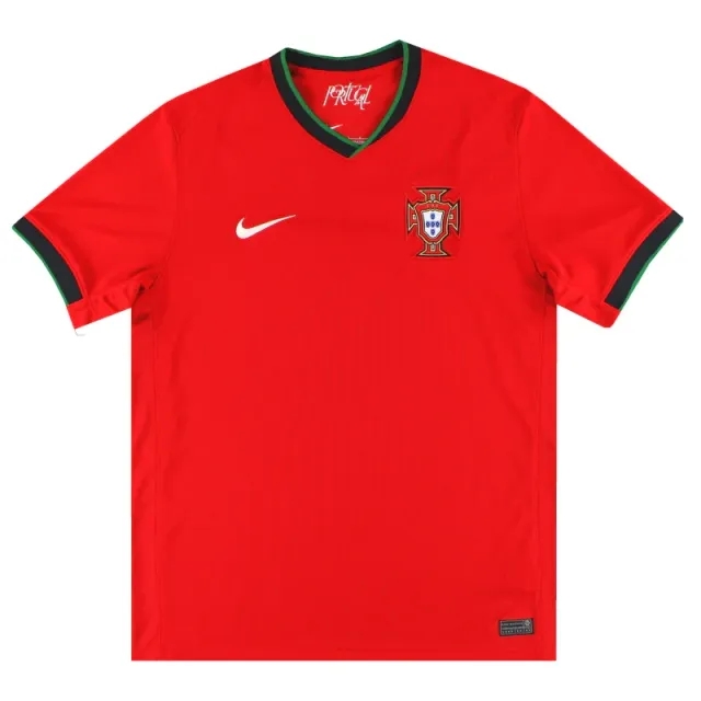 2024 Portugal Nike Home Shirt *Mint* L - Portugal / Mint / Large