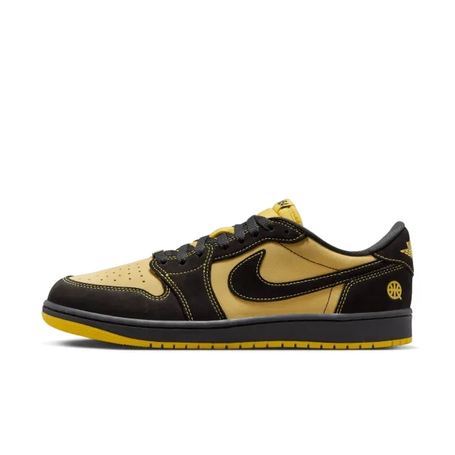 Nike Jordan Nike Air Jordan 1 Retro Low Quai 54 Men's Shoes - Black