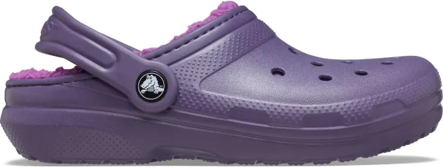 Crocs | Kids | Classic Lined | Clogs | Nightshade | C12