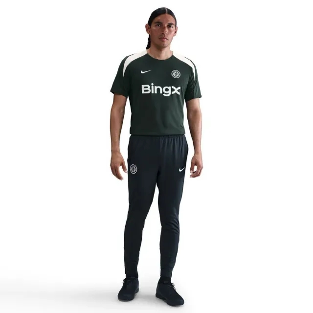 Chelsea Training T-Shirt Dri-Fit Strike - Outdoor Green/Outdoor Green/Phantom Marl - ['Green']