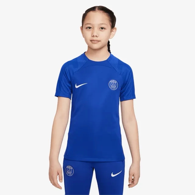 Nike Paris Saint Germain Kids 22 23 Champions League Dri Fit Strike SS Top