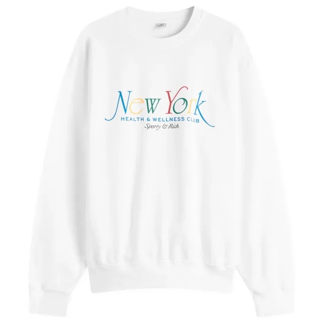Sporty & Rich Women's NY 94 Crew Sweatshirt Multi