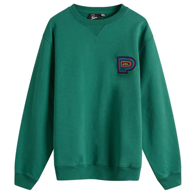 By Parra Men's Repeat Pea Sweatshirt Green