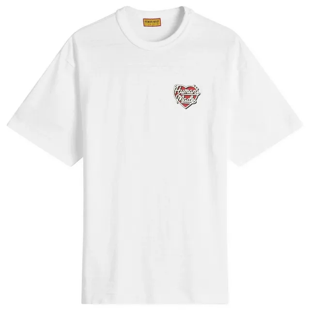 Human Made Men's Heart Graphic T-Shirt White