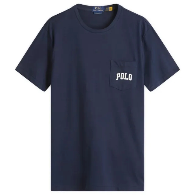 Polo Ralph Lauren Men's Bear Pocket T-Shirt Newport Navy
