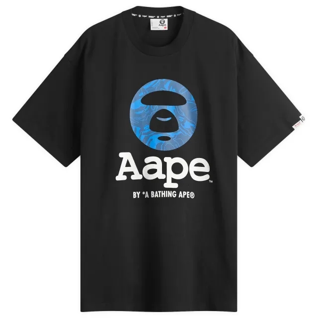 AAPE OG Moonface T-Shirt Black