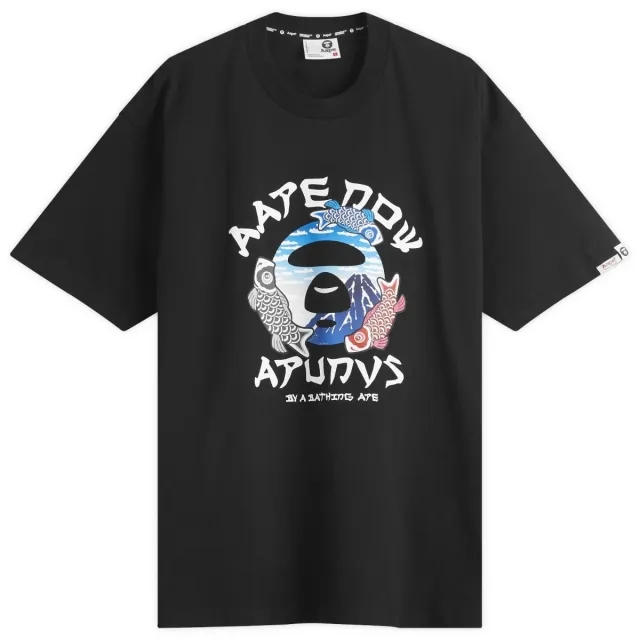AAPE Japan T-Shirt Black