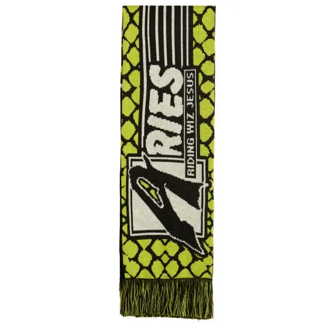 END. x Aries Moto Dodgem Scarf Black/Green
