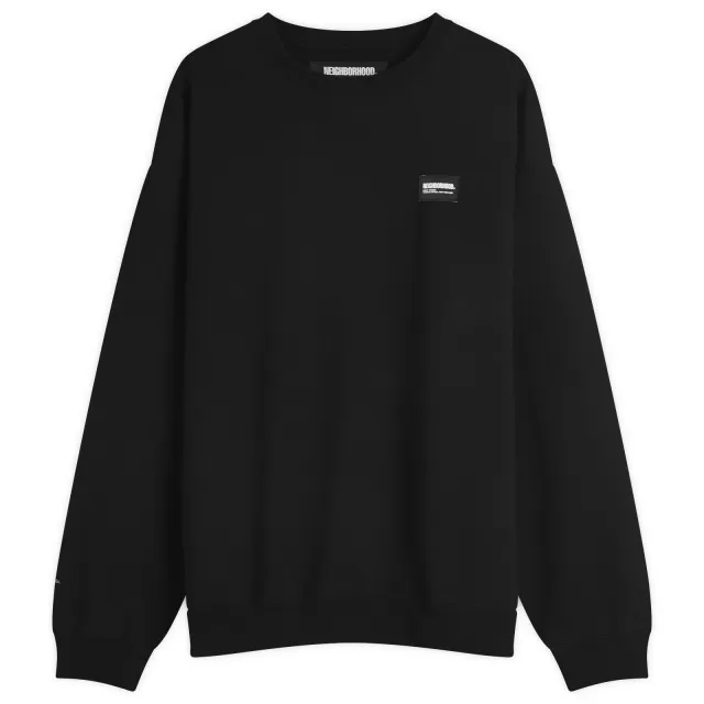 Neighborhood Men's Plain Sweatshirt Black
