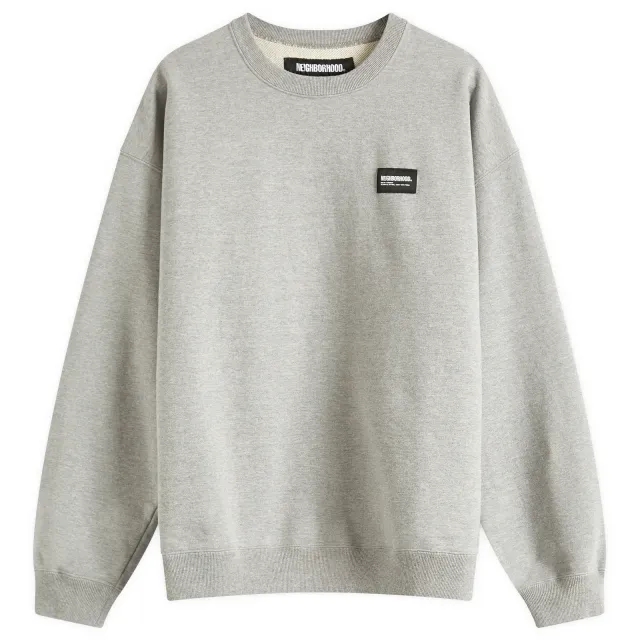 Neighborhood Men's Plain Sweatshirt Gray