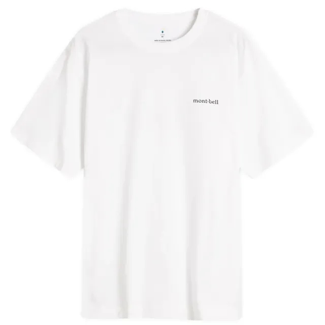 Montbell Men's Shimayama T-Shirt White