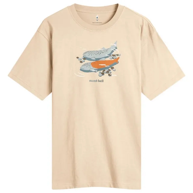 Montbell Men's Stingfish T-Shirt Ivory