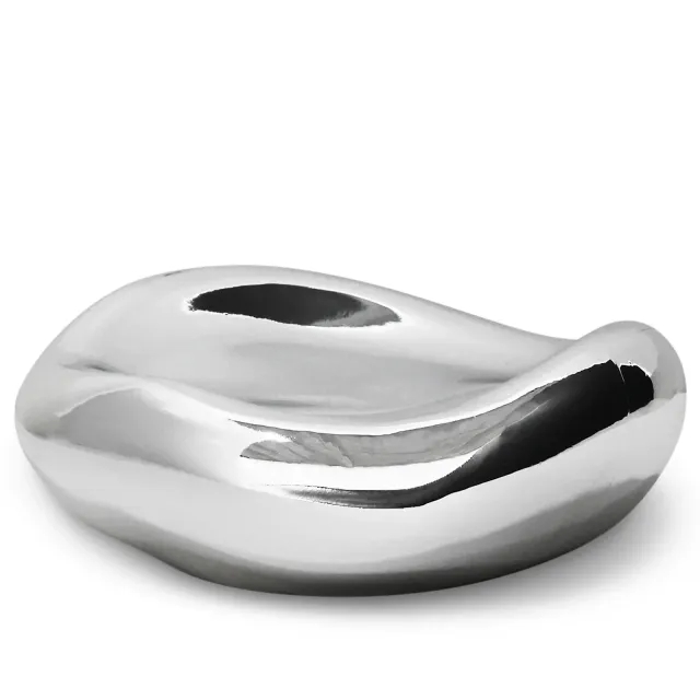 Hkliving Gleam Glass Bowl Chrome