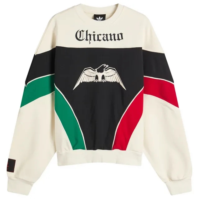 Adidas Men's x Willy Chavarria FLEECE CREWNECK Off White