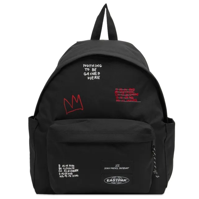 Eastpak x Basquiat Day Pak'r Backpack - Quotes Black