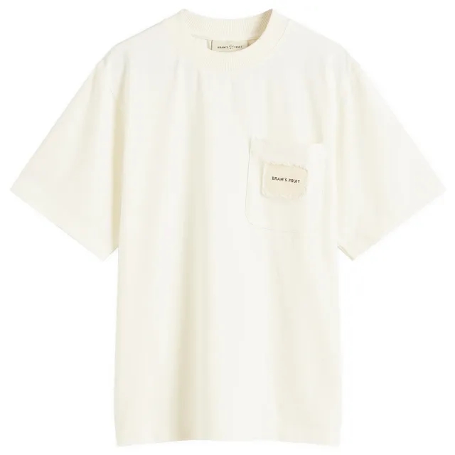 Bram's Fruit Men's Chest Pocket T-Shirt White
