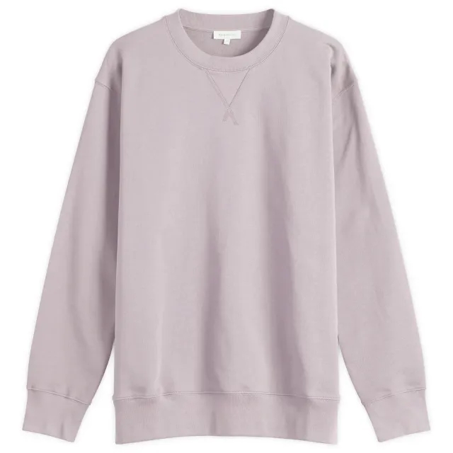 Norse Projects Men's Standard Crew Sweatshirt Crocus Purple