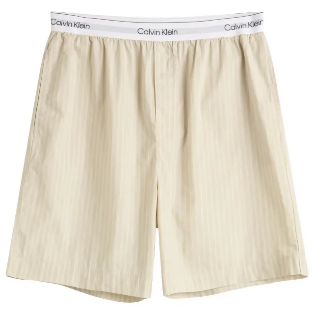 Calvin Klein Men's Sleep Short Pelican Stripe