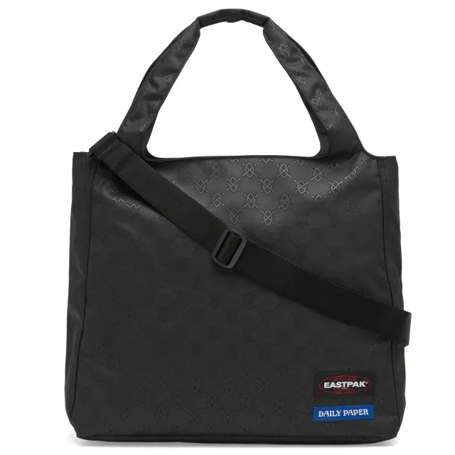 Eastpak x Daily Paper Tote Bag Embossed Black