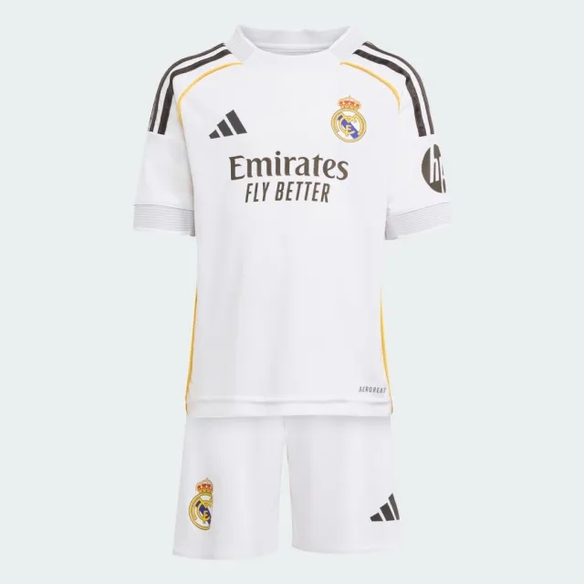 adidas Real Madrid 25/26 Home Mini Kit Kids