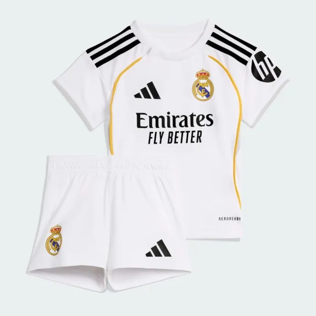 adidas Real Madrid 25/26 Home Baby Kit Kids