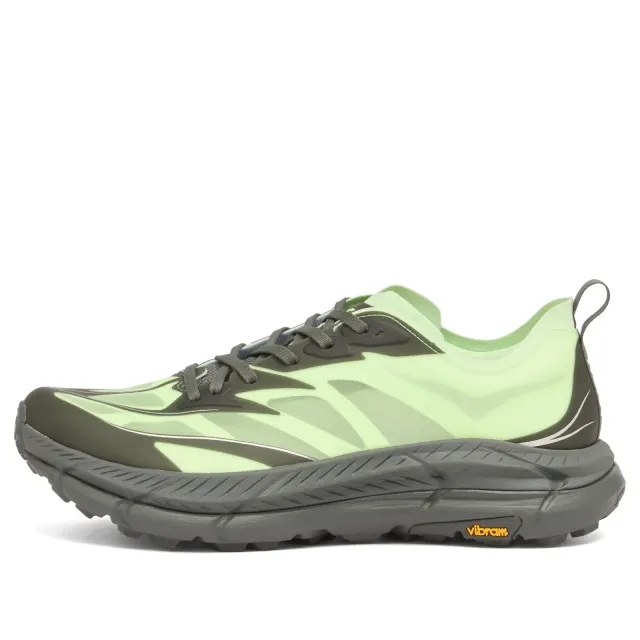 HOKA ONE ONE U Mafate Speed 4 Lite Sneaker Luna Moth/Cosmic Grey