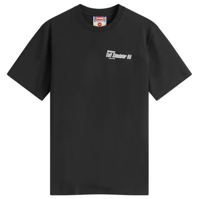 Metalwood Studio Men's Simulator 98 T-Shirt Black