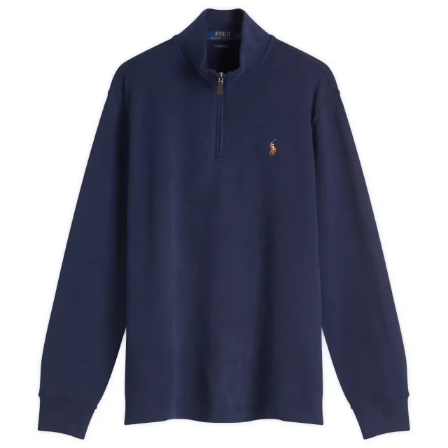 Polo Ralph Lauren Men's Half Zip Sweatshirt Cruise Navy