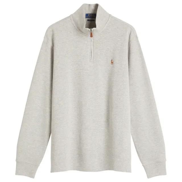 Polo Ralph Lauren Men's Half Zip Sweatshirt Andover Heather