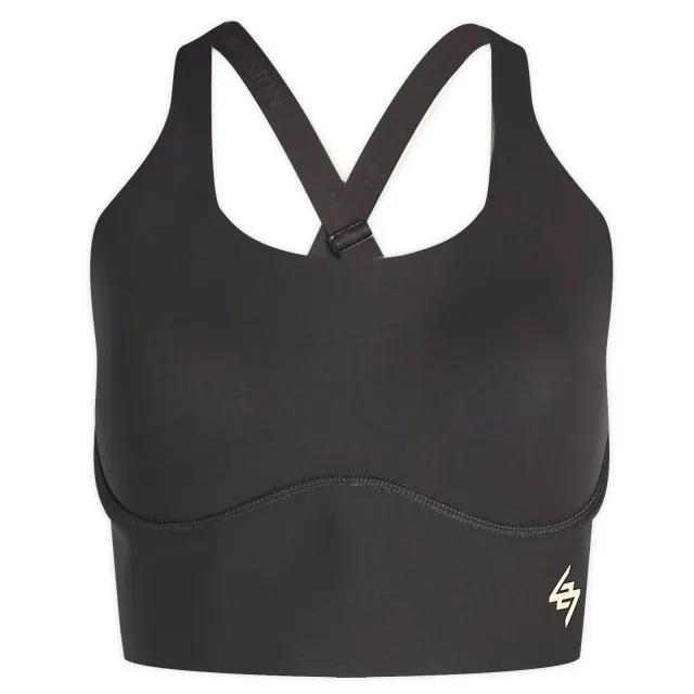Represent Women's 247 DNA Mid Impact Sports Bra Black