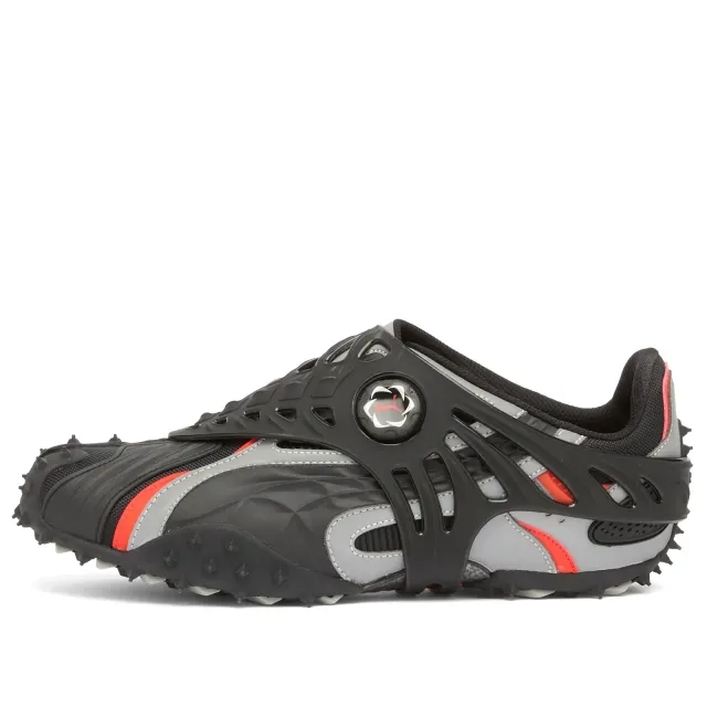 A$Ap Rocky x PUMA Mostro Gabbia Leather Sneakers Unisex, Black/Silver