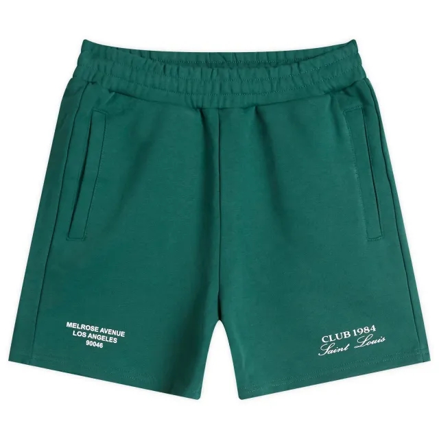 Club 1984 Men's Melrose 1984 Shorts Forest Green
